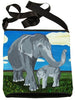 elephant cross body bag