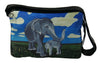 asian elephant messenger bag