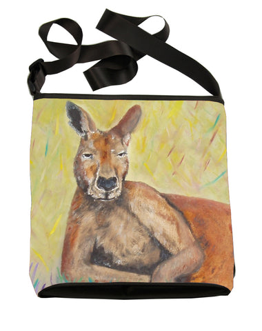Kangaroo messenger bag