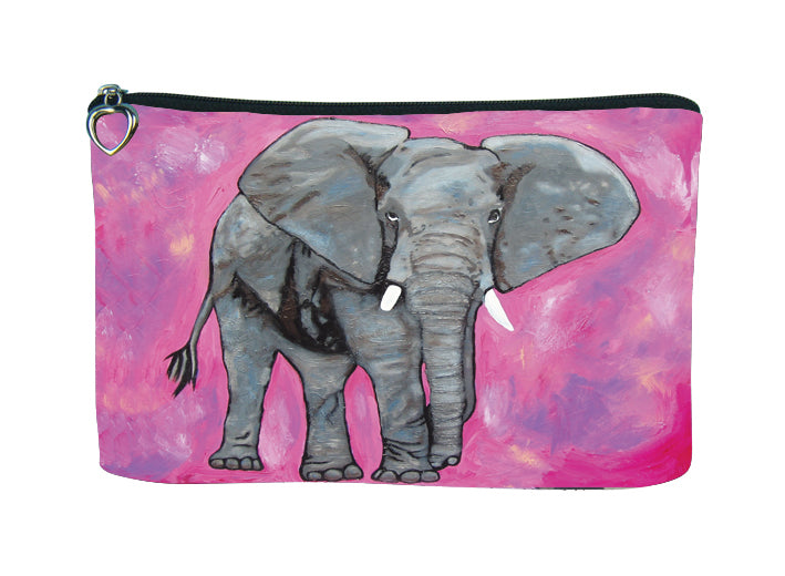 elephant make-up bag
