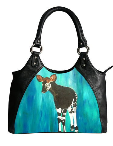 okapi shoulder bag vegan leather