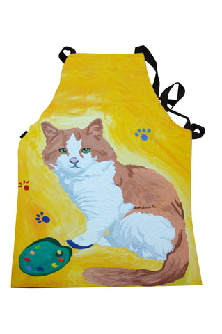 cat apron