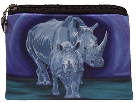 rhino coin purse