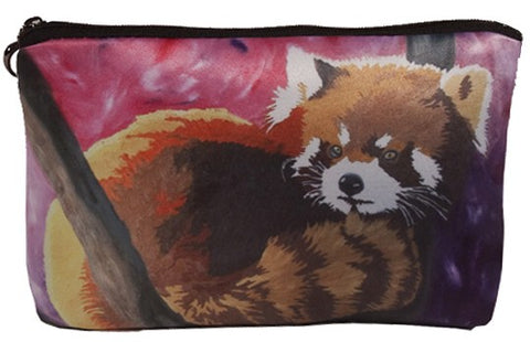 red panda make-up bag