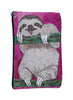 sloth make-up bag