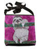 sloth large cross body bag rose pink