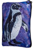 black foot penguin make-up bag