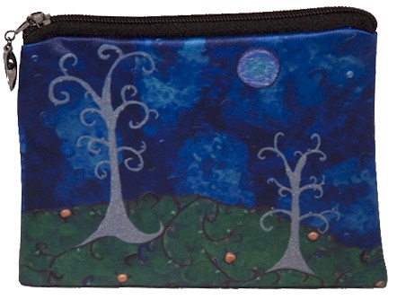 whimsical trees coin purse