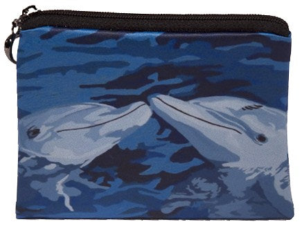 dolphin change purse