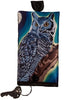 great horned owl key chain