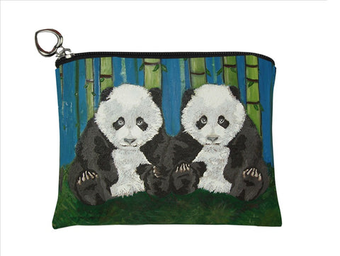 panda cubs change purse