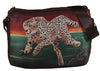 running cheetah messenger bag