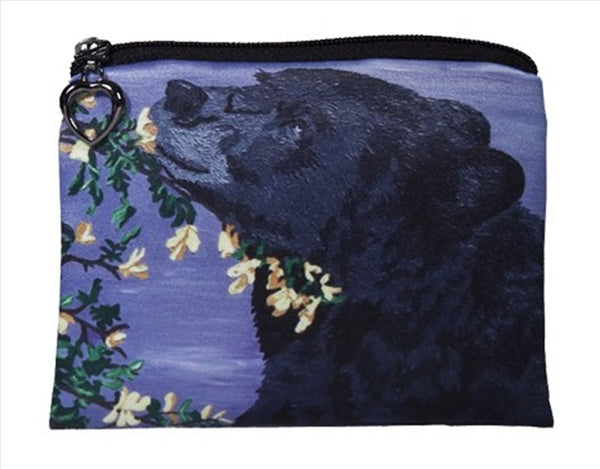 black bear coin purse