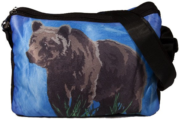 grizzly bear messenger bag