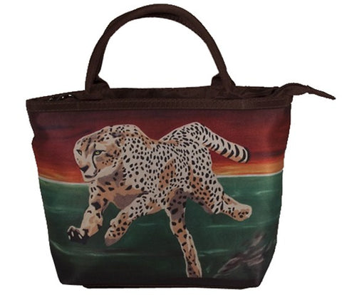 running cheetah purse