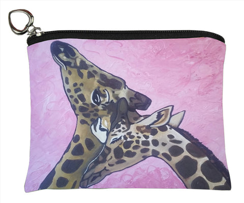 giraffe change purse