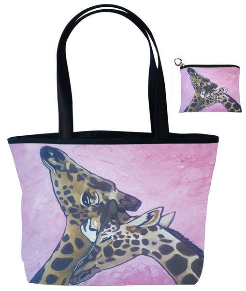 giraffe shoulder bag matching set