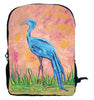 Blue Crane Backpack - Paradise Crane