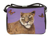 lioness messenger bag