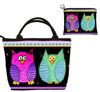 Adorable owls matching handbag and coin purse