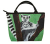 Ring-tailed lemur purse