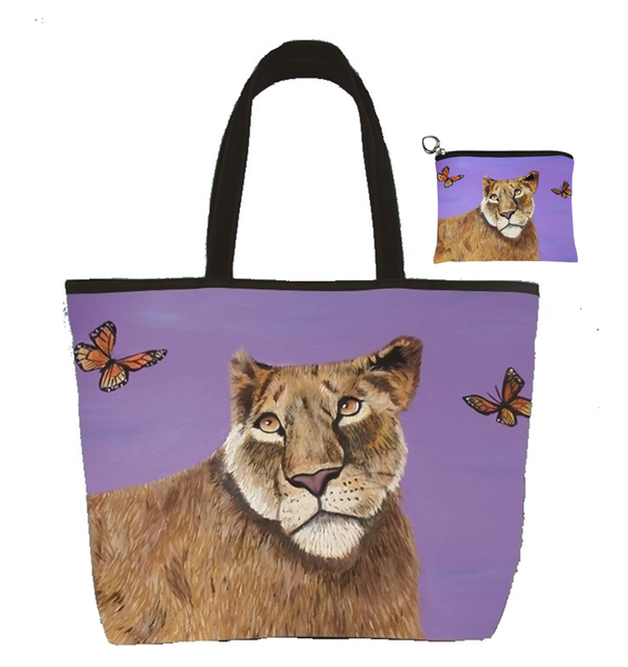 lioness matching bag set