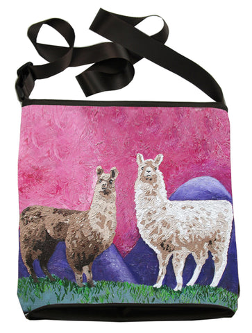 Llama Large Cross Body Bag - Andeans