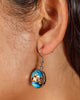 otter art earrings