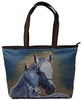 horse tote and matching change purse