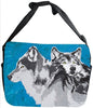 Wolf Canvas Safari Style Messenger Bag - Spirited Pack