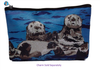 Sea Otter Cosmetic Bag- Best Friends