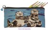Sea Otter Kitten Pencil Bag- Best Friends