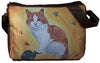 Cat Phat Cat Messenger Bag - Paw in the Paint