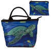 green sea turtle purse and matching coin purse