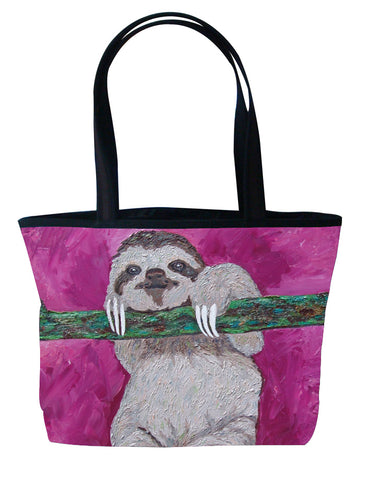 Sloth tote bag