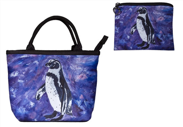 penguin purse and matching wallet