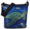 green sea turtle cross body bag