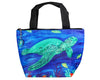 sea turtle lunch bag with charm