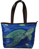 green sea turtle shoulder bag and change purse