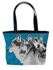 save the wolves tote bag