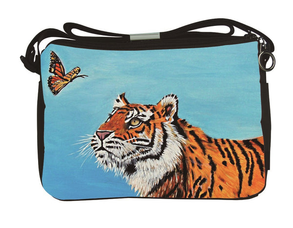 tiger messenger bag